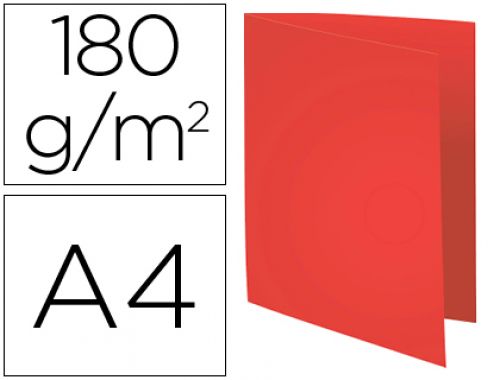 Classificador exacompta em cartolina reciclada din a4 vermelho 170 gr , Exacompta , 63268 , 3288584200123